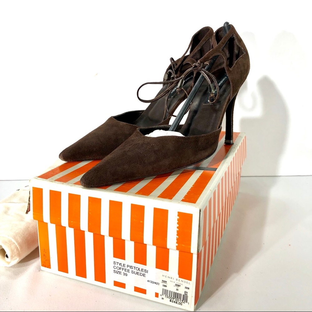 Costanco Basta Brazilian suede dress heels